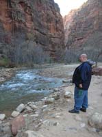 27-Jeff_along_Virgin_River_running_through_Narrows