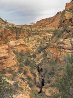 12-canyon_view_towards_road_and_bridge_for_Canyon_Overlook_Trailhead