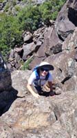 19-Kenny_scrambling_along_rocks