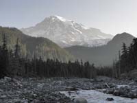 03-sunrise_view_of_Mount_Rainier_from_Nisqually_River_bridge