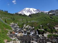 10-amazing_glacier_melt_spring_and_Mount_Rainier