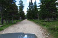 01-traveled_up_good_dirt_road_to_trailhead